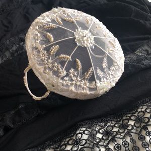 Vintage bridal fascinator
